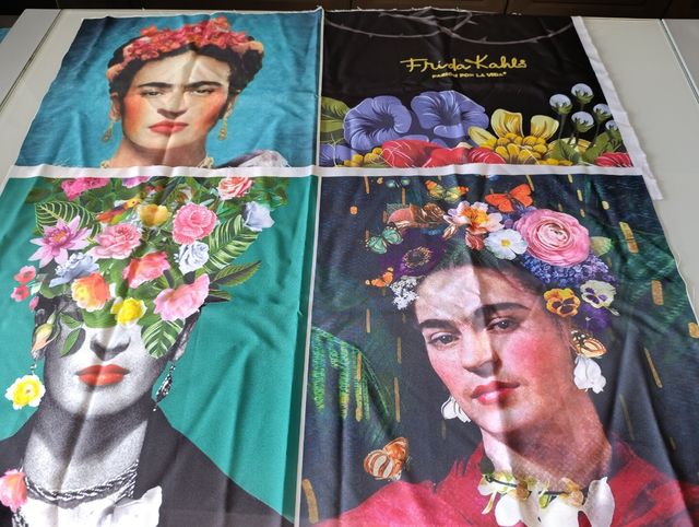 Tessuti  Frida Kahlo e fantasia 29pz