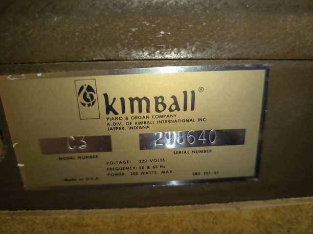 URGE VENTA OFERTA.Órgano Kimball Caravan Vintage.