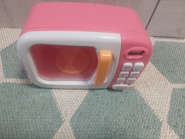 Juguete: Caja registradora y microondas