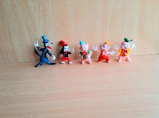Figuras PVC: Heimo, Lobo Feroz y los 3 Cerditos