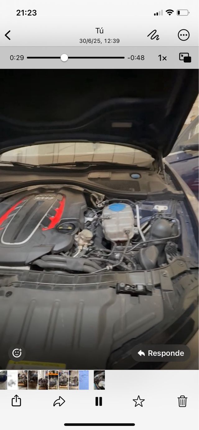 Motor Audi RS6 c7 605cv