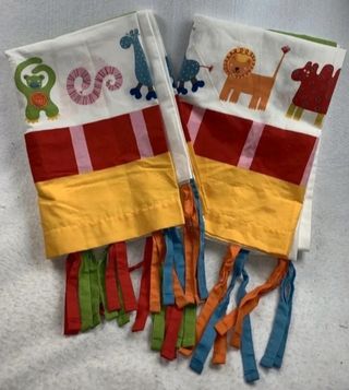 Cortinas infantiles - Animales - 120x175cm