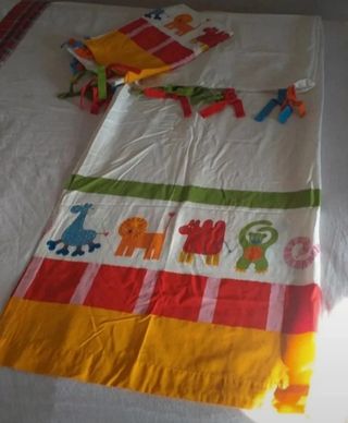 Cortinas infantiles - Animales - 120x175cm
