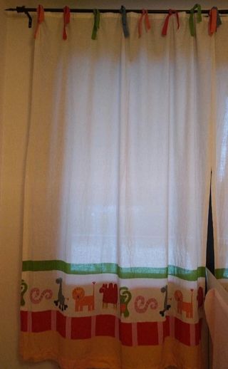 Cortinas infantiles - Animales - 120x175cm
