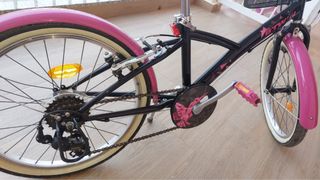 Bicicleta niña 20" rosa