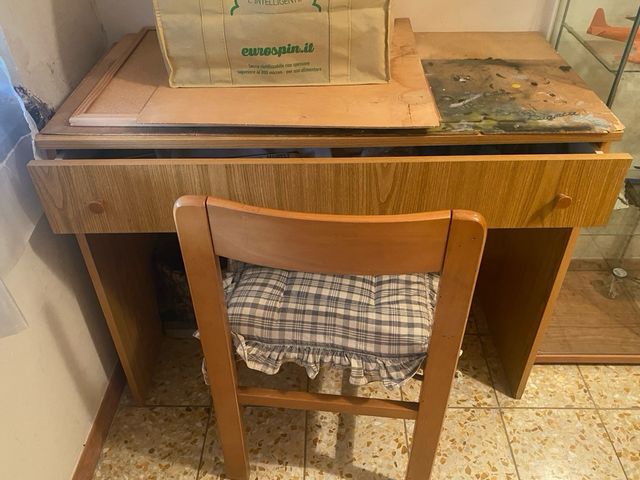 Cameretta completa legno anni 70