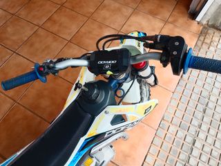 Motocross Dorado infantil