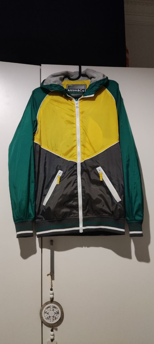 Chaqueta Alcott verde-amarilla Nueva