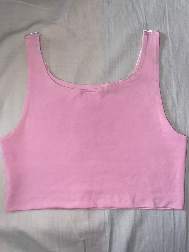 Top rosa 'Break the routine'