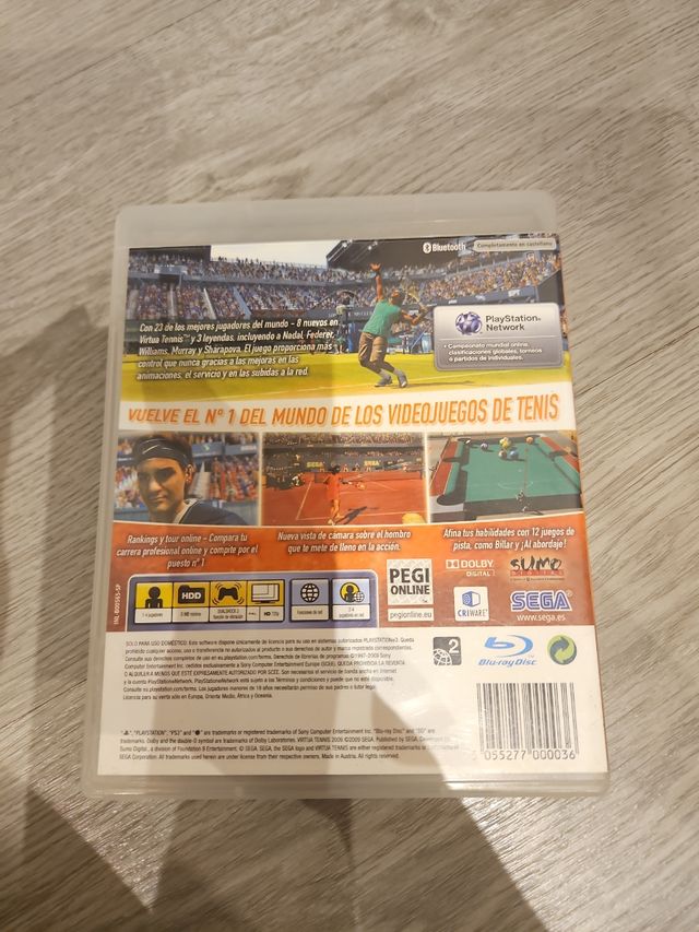 Virtua Tennis 2009 PS3 - Sega