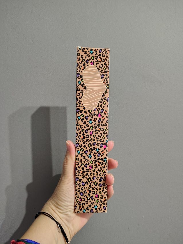 Abanico leopardo multicolor