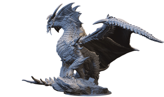 Miniatura Drago d'Oro Antico per DnD