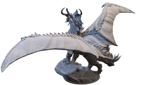 Miniatura Drago d'Oro Antico per DnD
