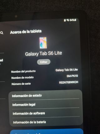 Samsung Tab S6 Lite - Tablet