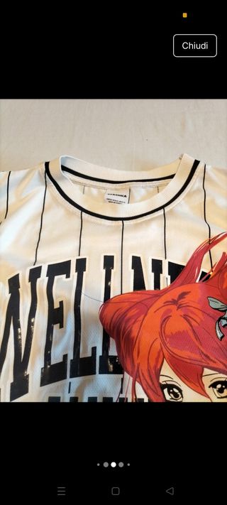 Canotta vestito Bershka taglia XS