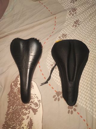 Sillín bici + funda