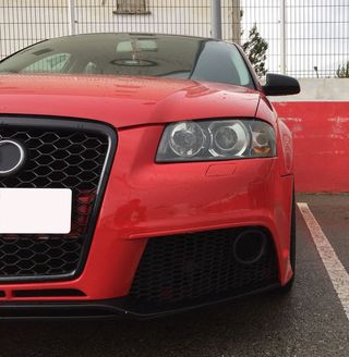 027-DEFENSA DELANTERA AUDI A3 8P2 LOOK RS3