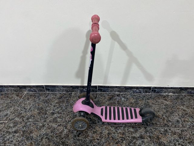 Patinete infantil rosa