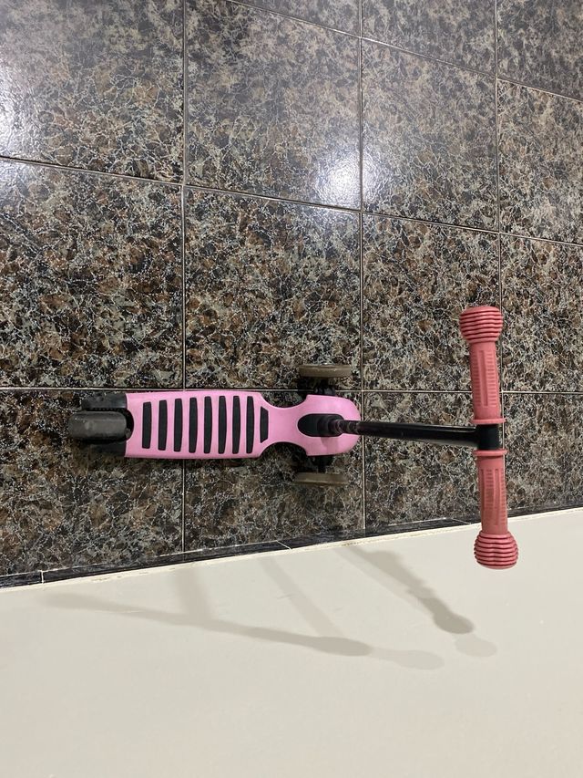 Patinete infantil rosa