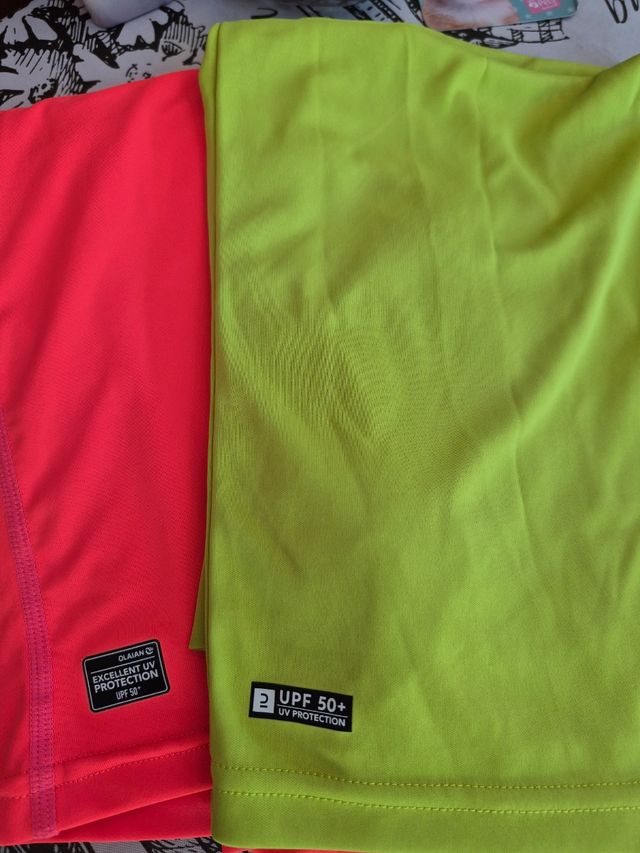 2 Camisetas UV OLAIAN niña