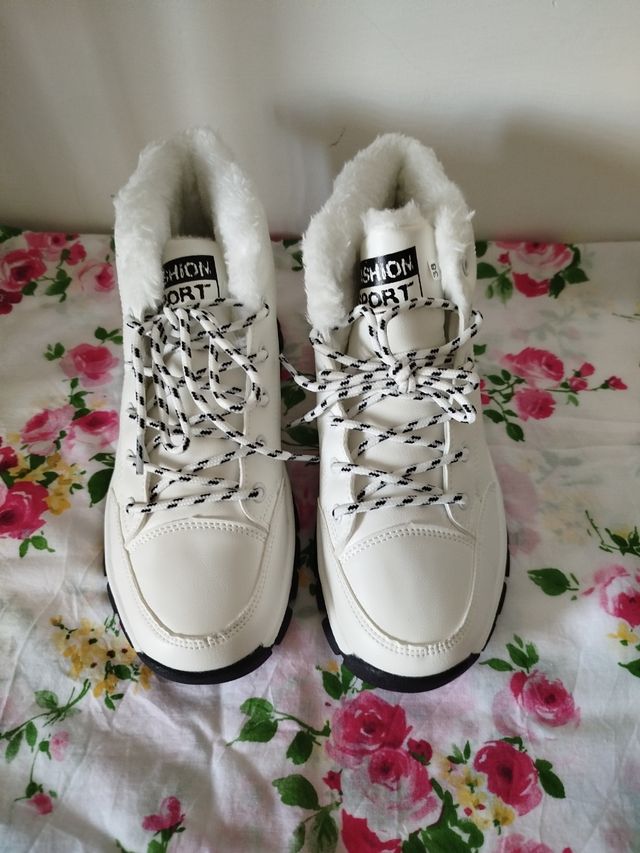 Scarpe trekking bianche invernali