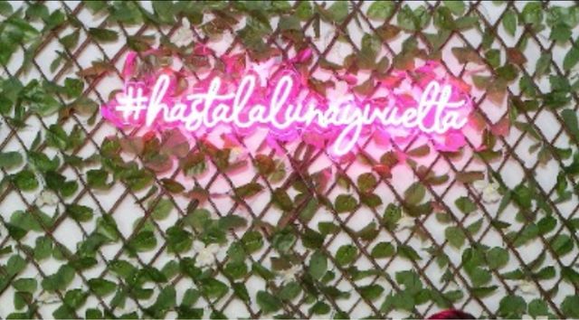 Se alquila neón para eventos #Hastalalunayvuelta