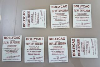 Cromos Bollycao Fauna en Peligro
