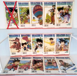 ¡Comic Tebeo Bola de Dragon Ball Serie BLANCA ESP!