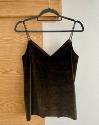 Top terciopelo Pull&Bear