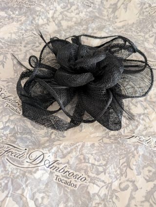 Tocado negro Fredi D'Ambrosio