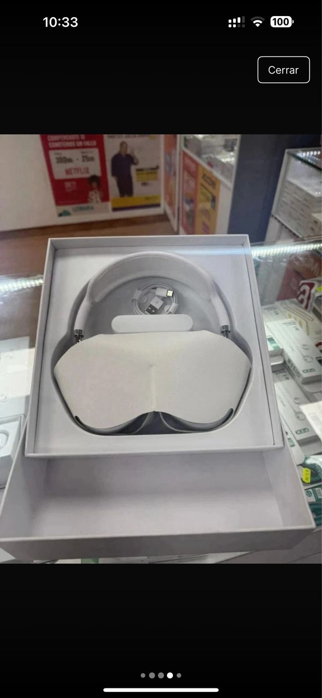 Auriculares inalámbricos max - Gris y blanco