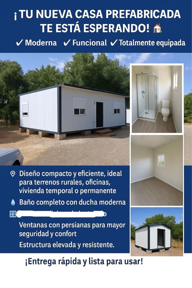 Casa prefabricada - Moderna y funcional