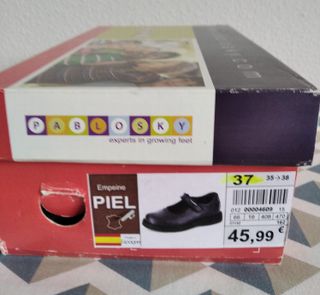 Zapatos Pablosky niña azul marino