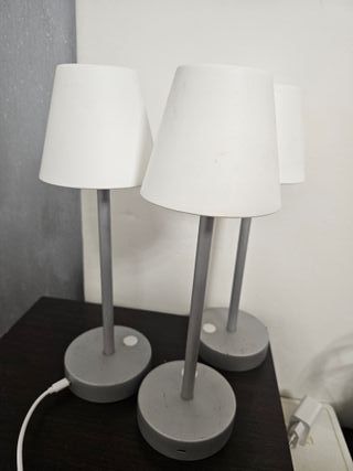 3 Lampade da Tavolo touch led
