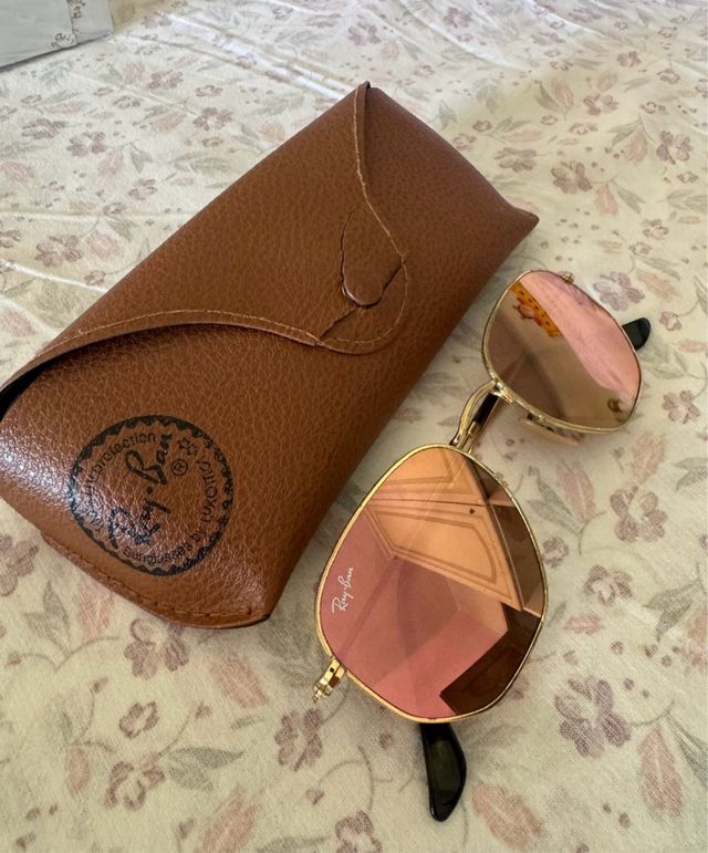 Occhiali Ray-Ban rosa gold