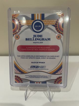 Jude Bellingham /250 Match Worn Team set Madrid