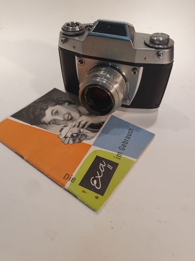 Camara Ihagee Exa IIa Zeiss Tessar 50mm