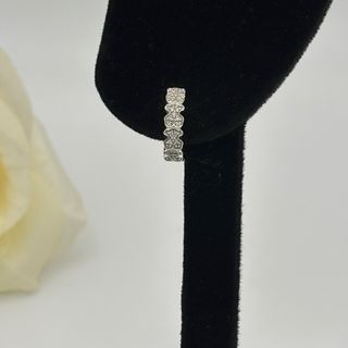 Pendientes Tous oro blanco 18kt con diamantes