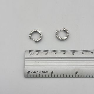 Pendientes Tous oro blanco 18kt con diamantes