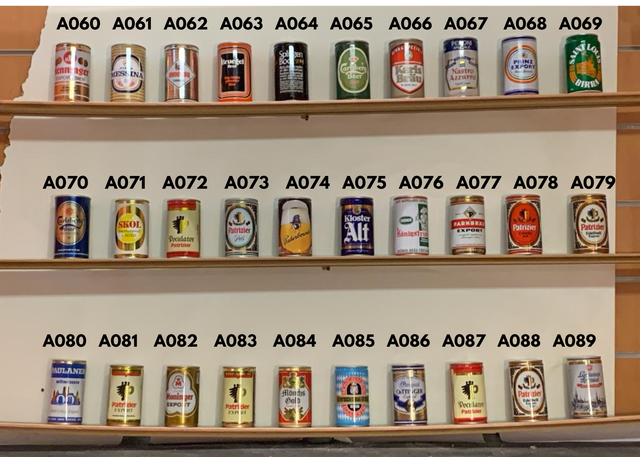 Lattine di birra da collezione