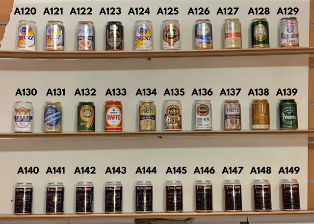 Lattine di birra da collezione