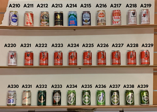 Lattine di birra da collezione