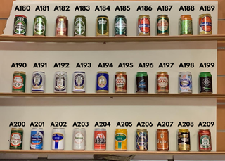 Lattine di birra da collezione