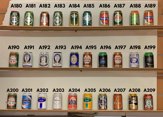 Lattine di birra da collezione