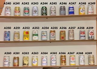 Lattine di birra da collezione