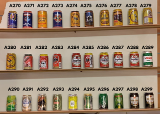 Lattine di birra da collezione