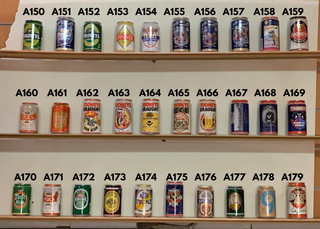 Lattine di birra da collezione