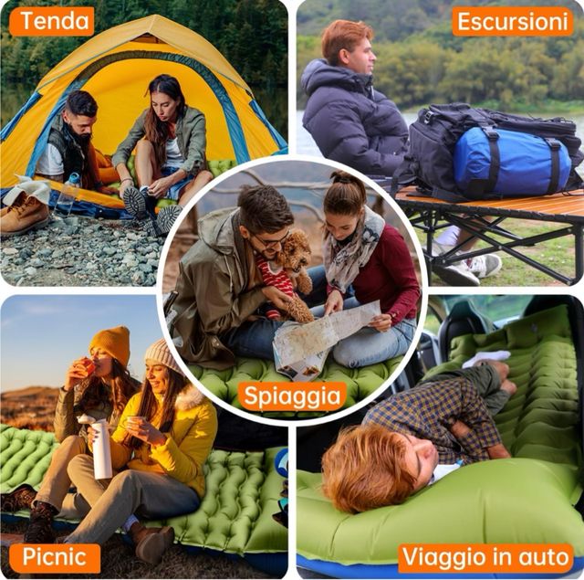 2 Colchonetas Camping Yuzonc Ultraligeras