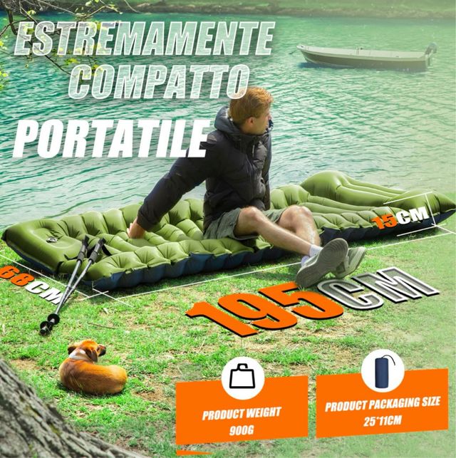 2 Colchonetas Camping Yuzonc Ultraligeras