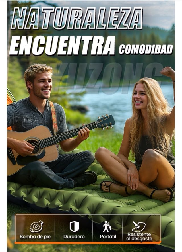 2 Colchonetas Camping Yuzonc Ultraligeras